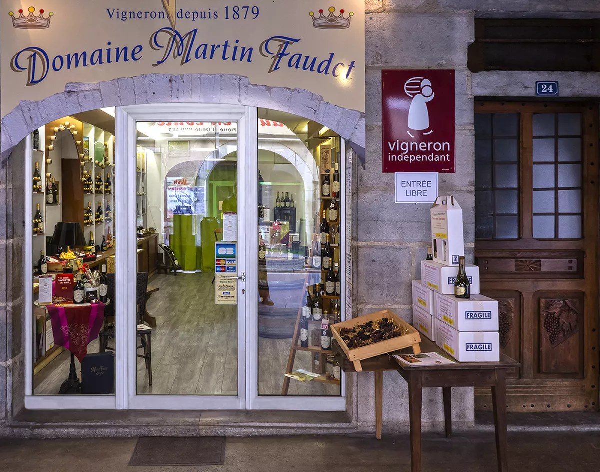 Le caveau de dégustation